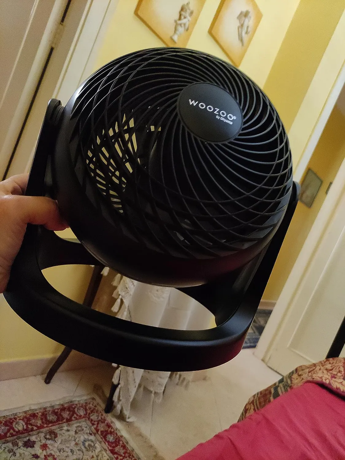 Woozoo PCF-HE18 Tischventilator weiß 23 m² kompakt