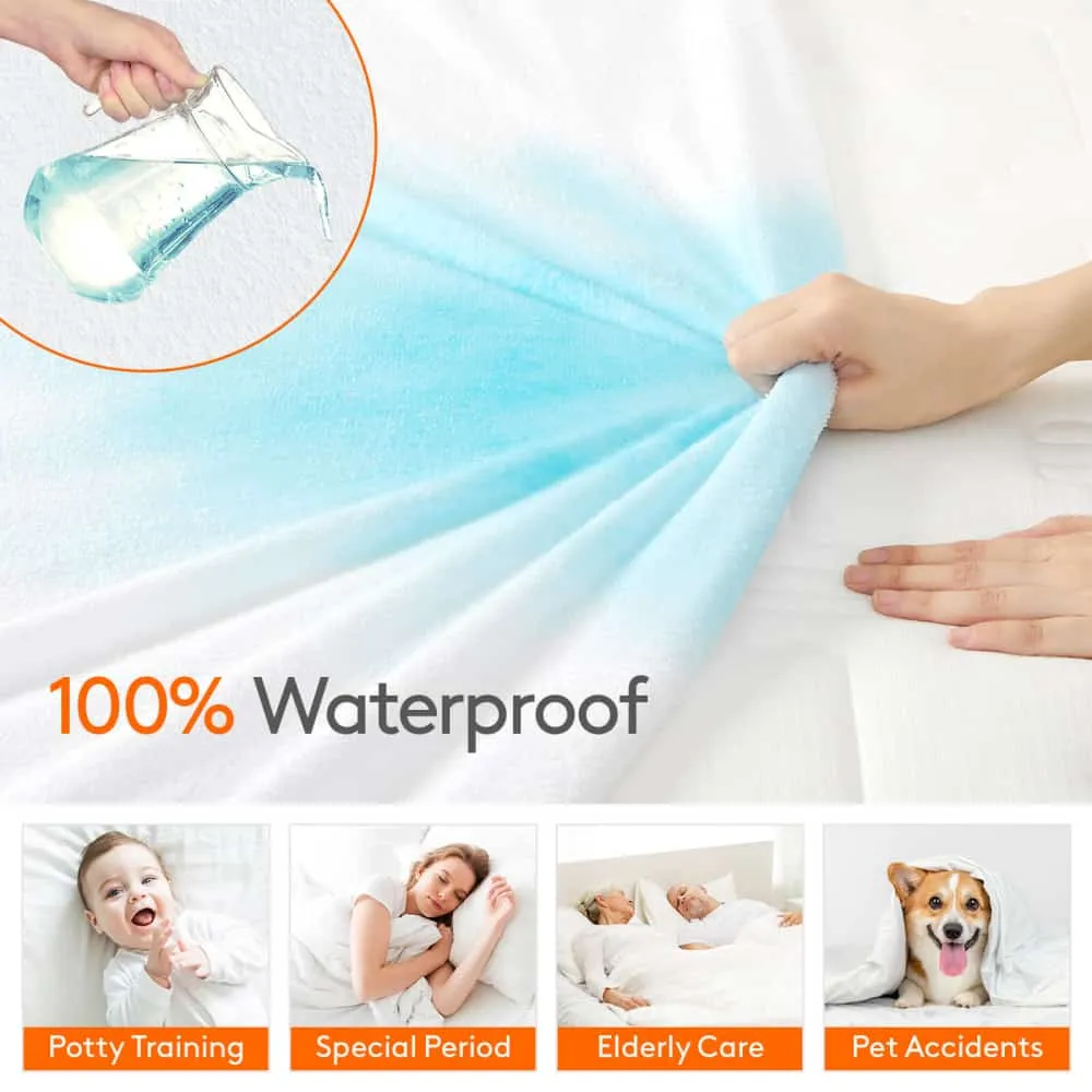 Lifewit Matratzenschoner wasserdicht Spannbetttuch