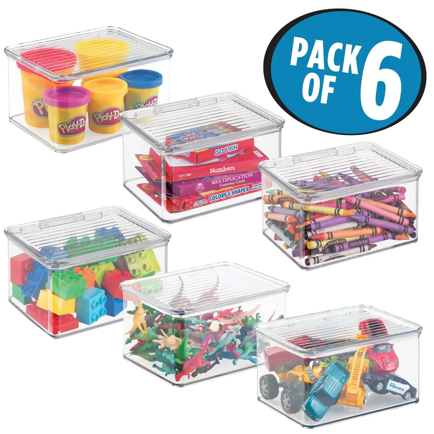 M Design Aufbewahrungsbox Deckel transparent stapelbar