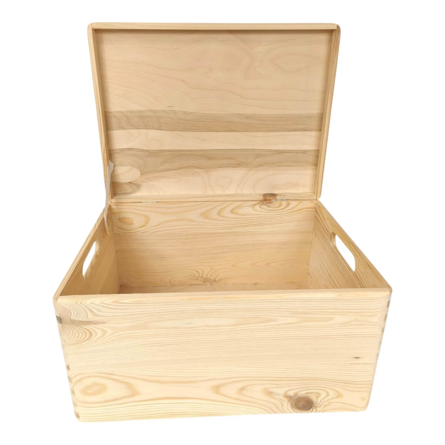 GoodFreshDecor Holzbox 40x30x23 cm mit Deckel Griff