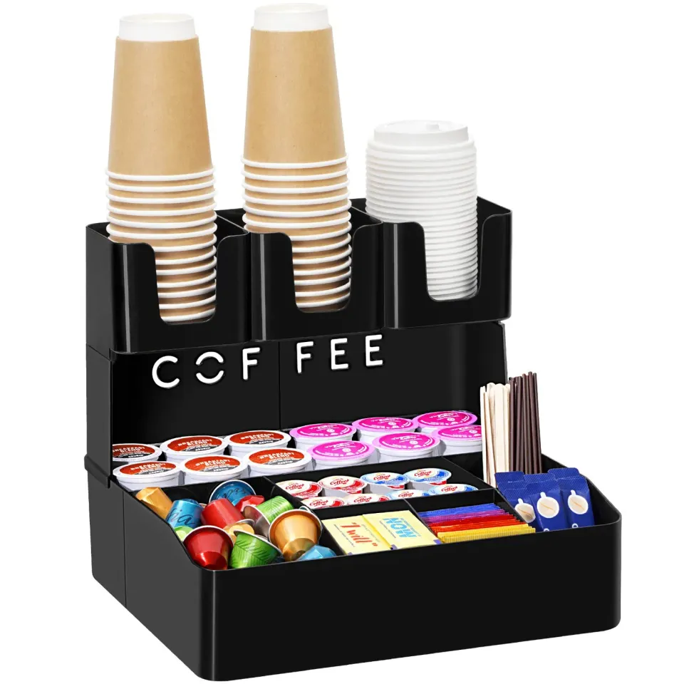 Lifewit Kaffee Organizer 2-stöckig 10 Fächer