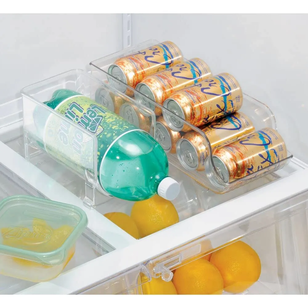 M Design Flaschenregal Weinregal Transparent 4er Kunststoff