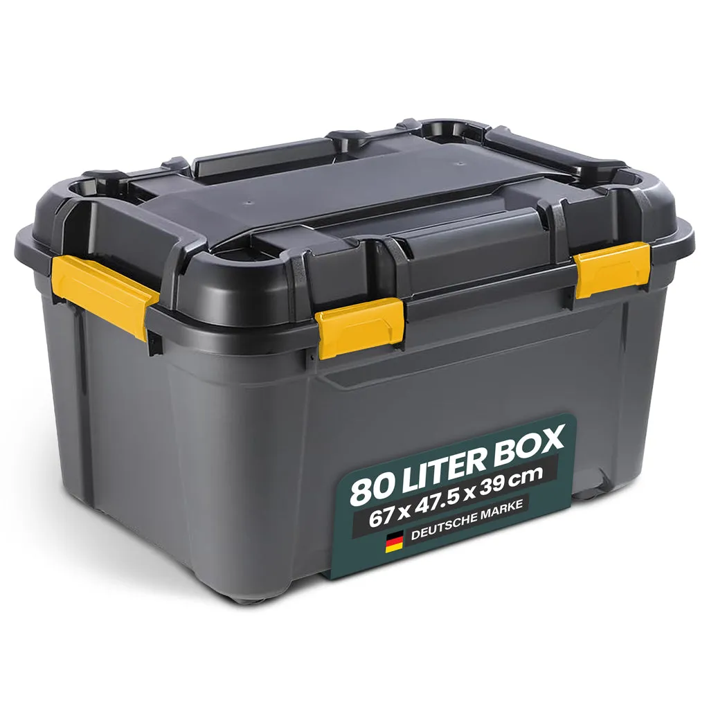 Kreher Bunker Tough Aufbewahrungsbox 55L mit Deckel