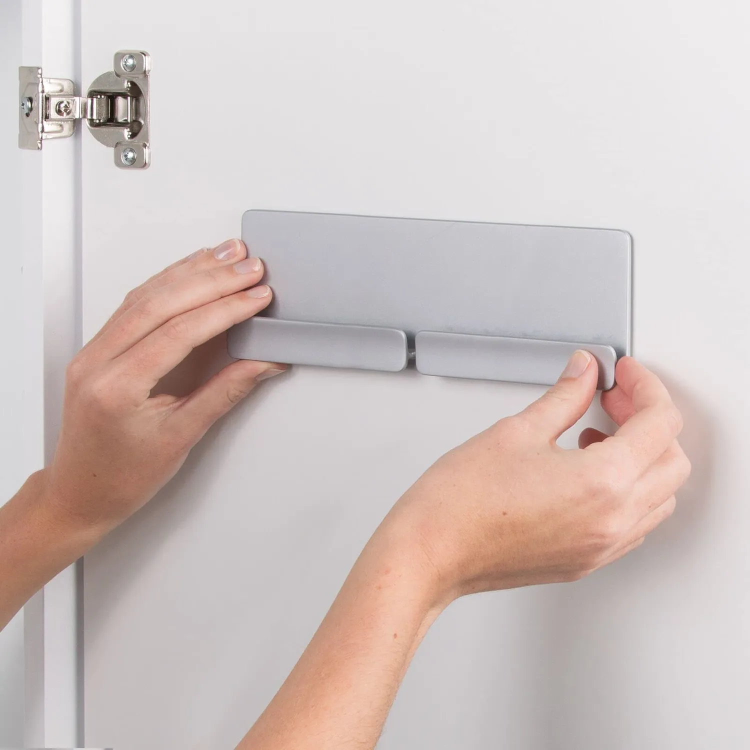 mDesign AFFIXX Gewürzregal selbstklebend 2er-Set Metall