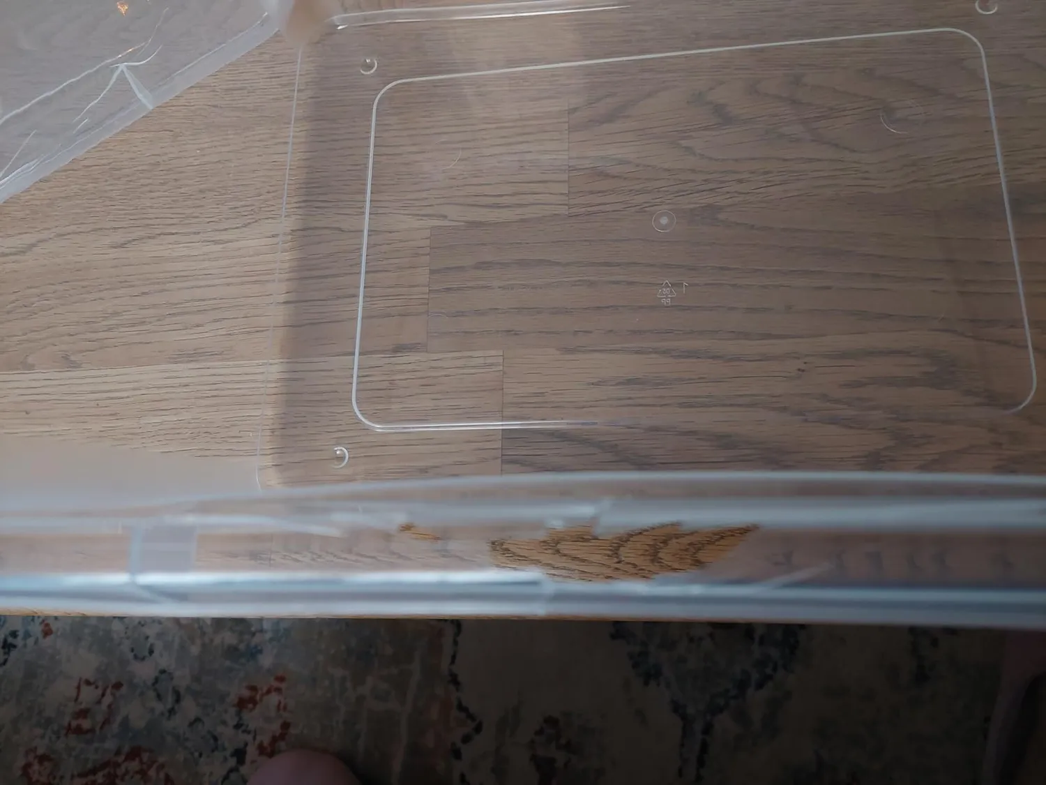 astor24 Aufbewahrungsbox 8,5L transparent 4er-Set Deckel