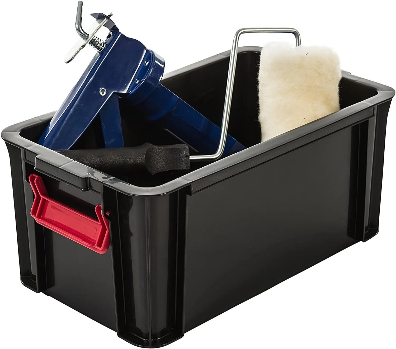 Iris Ohyama MBX-18 Aufbewahrungsbox 18L transparent mit Deckel