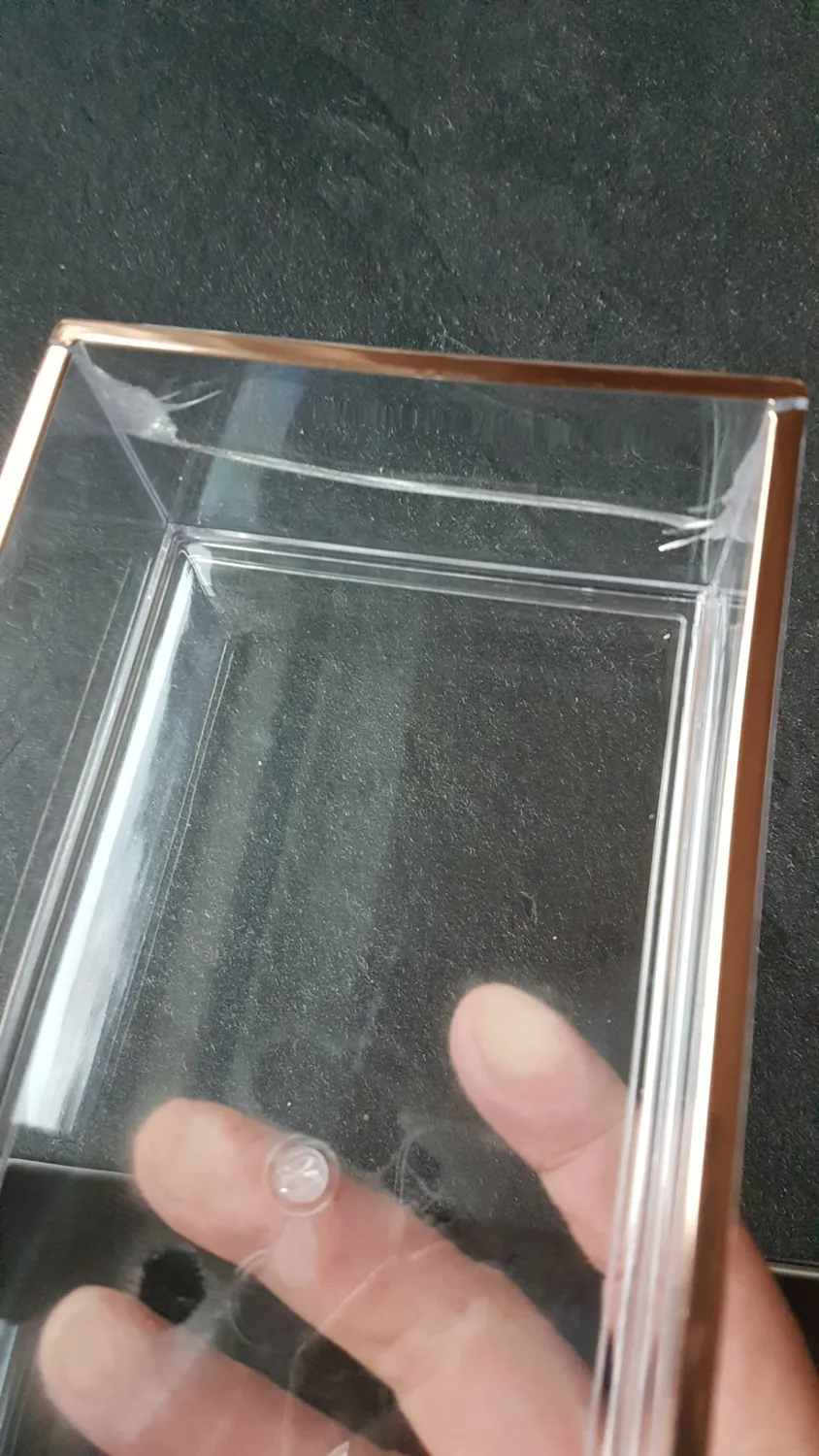 mDesign Kosmetik Organizer Aufbewahrungsbox 3er-Set durchsichtig stapelbar