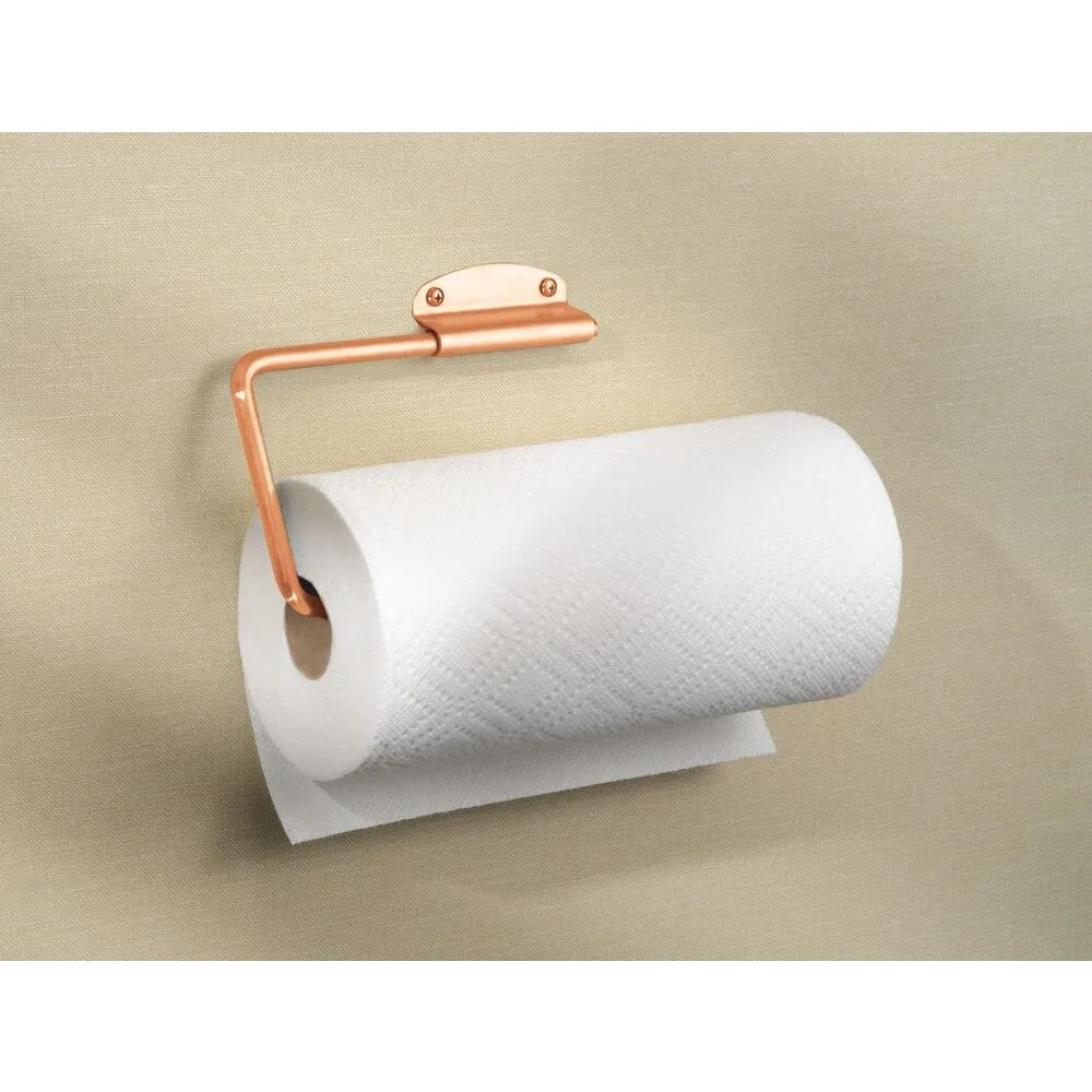 mDesign Küchenrollenhalter Wandmontage 2er-Set Kupfer