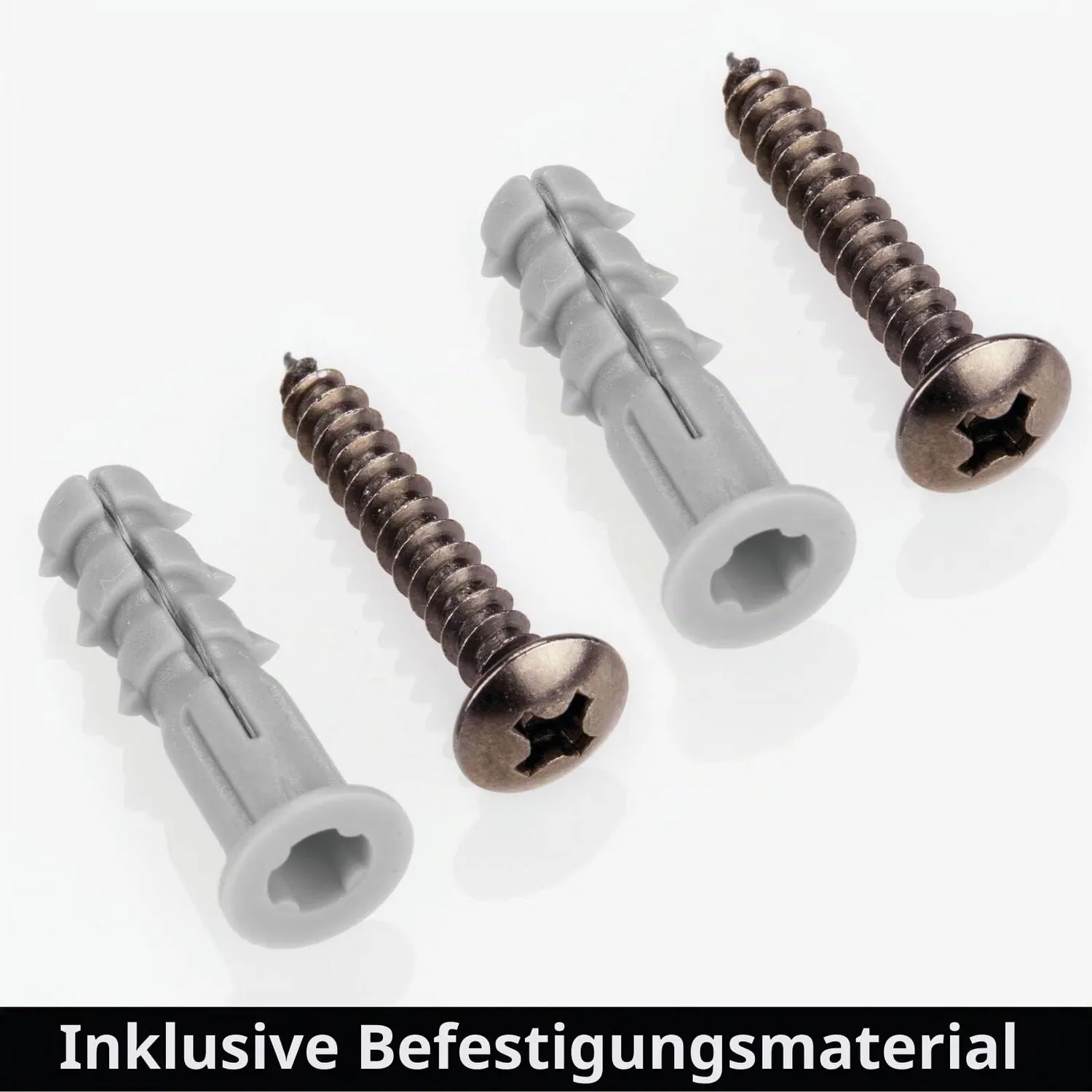mDesign Bügelbretthalterung Wand Bronze mit Eisenkorb